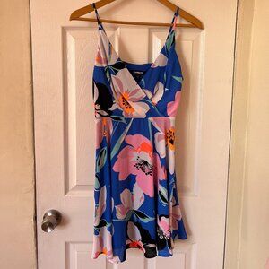Express Floral Mini Dress